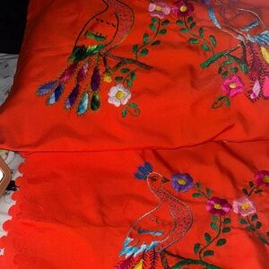 Vibrant Embroidered Pillow Covers